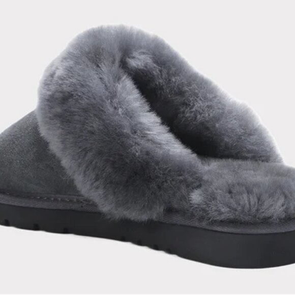 MYKOS Lia CHARCOAL Women's Slip-On Scuff Slipper     MW  2556 - Picture 5 of 7